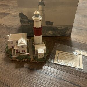 Harbour lights lighthouse Saint David’s Bermuda. #311.  #226 Of  3000. W/box
